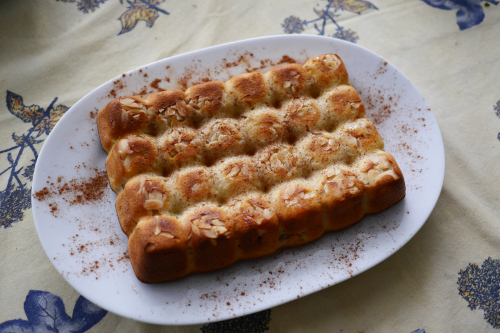 gateau amandes et fruits - votre dieteticienne - valerie coureau